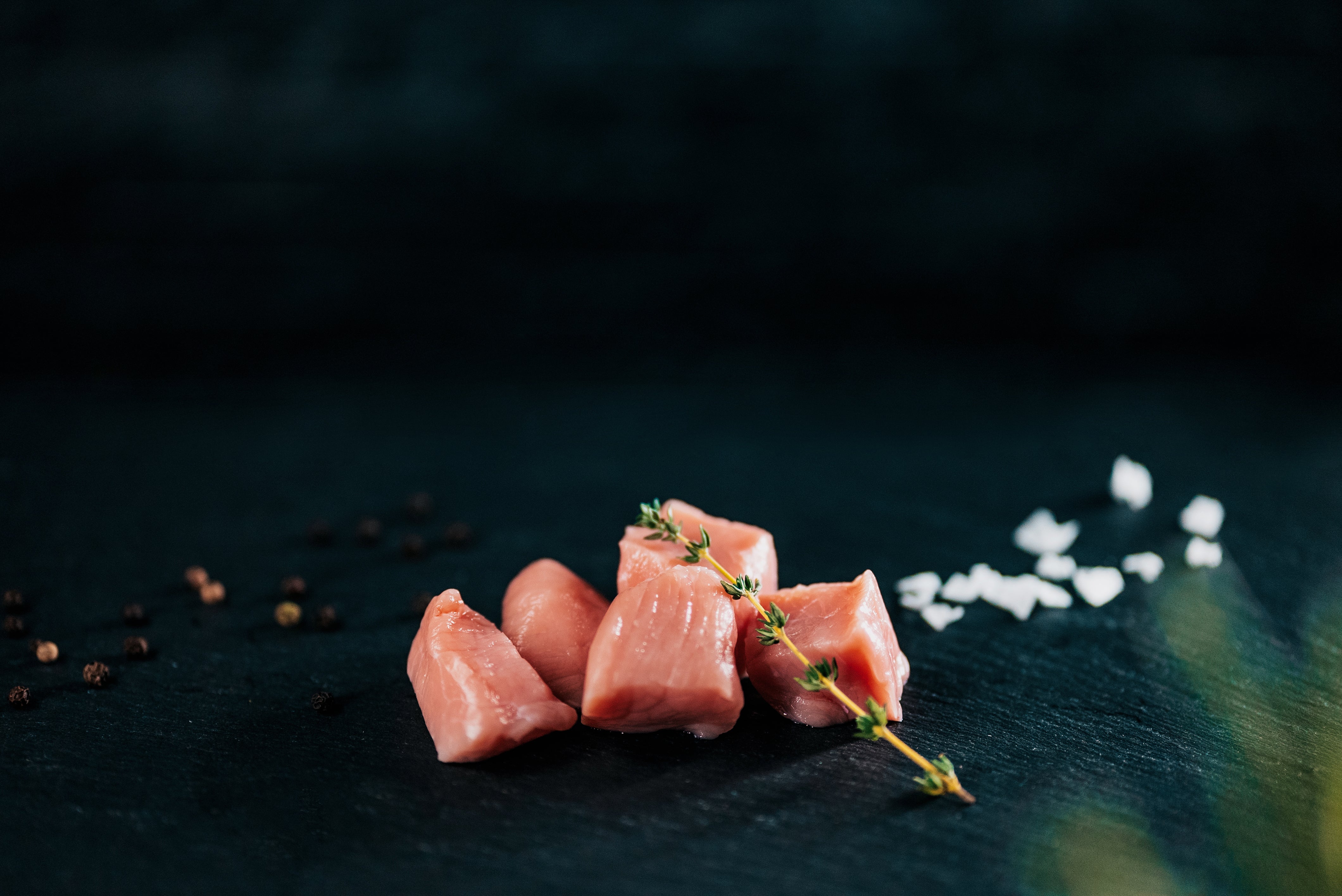 Kalbsgulasch - geschnitten aus der Keule